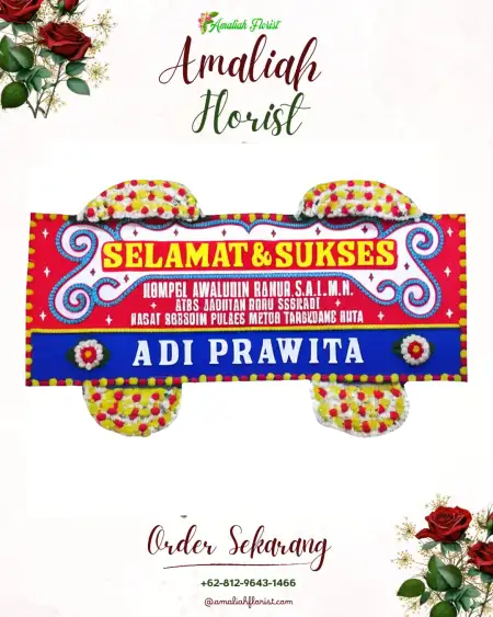 Papan Bunga Ucapan Selamat Bojongkoneng